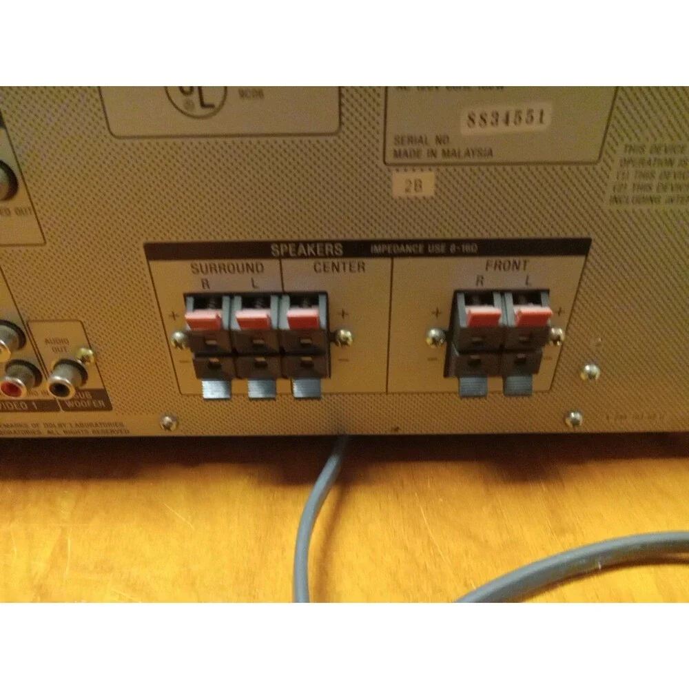 Sony STR-DE485 FM Stereo AM/FM AV Receiver